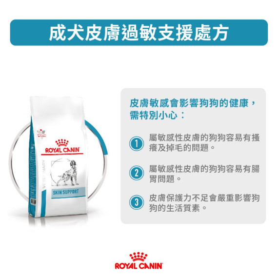 Royal Canin法國皇家®處方 Skin Support皮膚狗糧 SS23