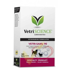 VetriScience Vetri-SAMe 90mg 肝臟for Cats and Dogs (30)