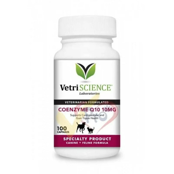 VetriScience CoEnzyme(輔酶) Q10 Capsules for Cats and Dogs (100)