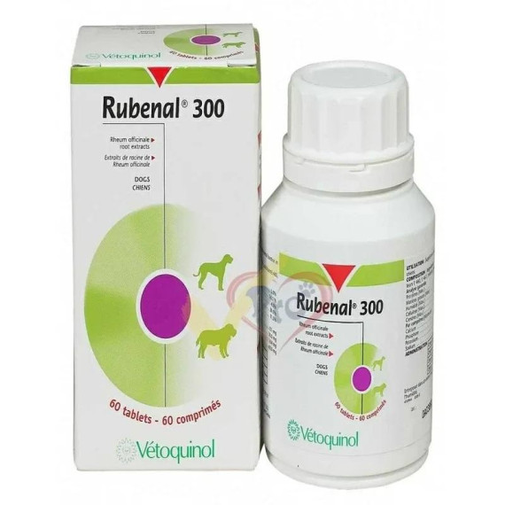 VÉTOQUINOL Rubenal 300mg 腎臟補充劑 - 60粒裝