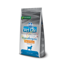 Vet Life 犬用低敏配方Hypoallergenic(魚肉+馬鈴薯) 乾糧