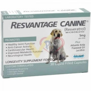 Resvantage Canine 維蘆醇 白藜蘆醇 (犬用) 30粒