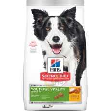 Hill's® Science Diet® Senior vitality年輕活力7+高齡犬糧(雞肉及米) （標準粒）10772