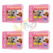 Golden Pet Sheet 強力吸濕除臭厚型寵物尿墊 45X60cm (50pcs) x 4包優惠裝