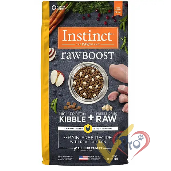 Nature's Variety - Instinct Raw Boost - 無穀物凍乾生肉粒雞肉全犬糧