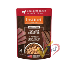 Nature's Variety - Instinct Healthy Cravings 無穀物牛肉配方狗狗鮮肉湯包