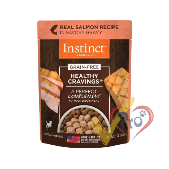 Nature's Variety - Instinct Healthy Cravings 無穀物三文魚配方狗狗鮮肉湯包