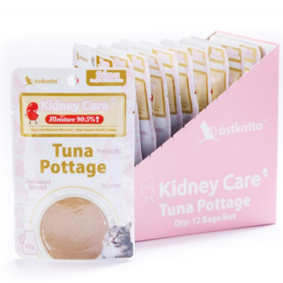 Astkatta 補水系列 - Kidney Care 腎臟保健吞拿魚濃湯 貓濕包 40g 