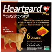 Heartgard Plus <51-100lb (Brown) 6粒盒裝