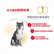 Royal Canin法國皇家金裝柴犬成犬糧