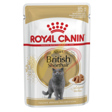 Royal Canin 法國皇家英國短毛貓配方肉汁貓濕包 BSH11 85g (12包)