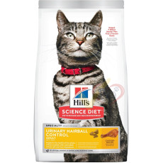 Hill's® Science Diet® 泌尿道健康和去毛球成貓糧 10135